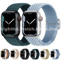 ✌ สายนาฬิกาข้อมือ แบบถัก ยืดหยุ่น สําหรับ Apple Watch Series Ultra 8 7 6 SE 5 4 3 2 1 iWatch ขนาด 49 มม. 41 มม. 45 มม. 44 มม. 42 มม. 40 มม. 38 มม.