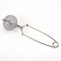 【2023】Tea Infuser Stainless Steel Sphere Mesh Tea Strainer Coffee Herb Spice Filter Diffuser Handle Tea Ball Match Tea Bags