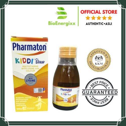 Pharmaton Kiddi Cl Syrup 100ml Lazada