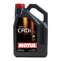 Motul CRDi น้ำมันเครื่องดีเซล Specific 5W-40 ขนาด 4 ลิตร น้ำมันเครื่องดีเซลสังเคราะห์แท้ 100%