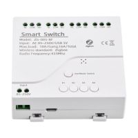 ☇◊☫ Tuya Zigbee Smart Light Switch Module 4CH Remote Switch Controller AC 85-250V DC7-35V 10A Relays Micro USB/5V Work Home Smart