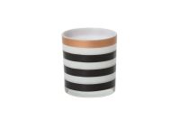 Votive Holder Jackson Frost Stripes