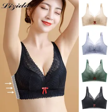 Bras for Women No Wire Bras Push Up Breathable Plus Size Clearance Ladies  Traceless Comfortable No Steel Ring Vest Breathable Gathering Bra Woman