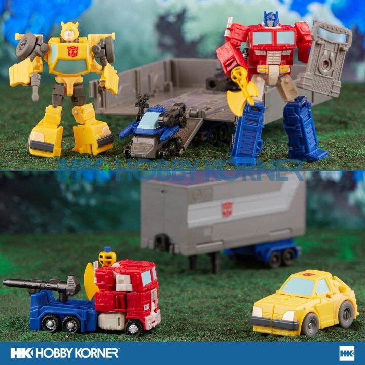 Optimus Prime & Bumblebee Play Set Official Images & Details Transformers  Legacy Evolution