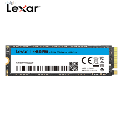 Lexar LNM610 PRO SSD ภายใน500GB 1TB 2TB โซลิดสเตทไดรฟ์ PCIe Gen 3*4 NVME 1.3 M ฮาร์ดดิสก์ HDD M2 2 2280สำหรับโน้ตบุ๊ค HD Zlsfgh
