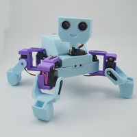 การเขียนโปรแกรมกราฟิก Quadruped Spider Robot สำหรับการเขียนโปรแกรม Arduino และ Android App Programming Beginner Project