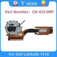 Y Store Laptop CPU Heatsink Fan EG50040S1 CJ90 S9A DC5V 0.40A 4Pin For Dell Latitude 7410 2 in 1 02V3MP 2V3MP Fast Ship