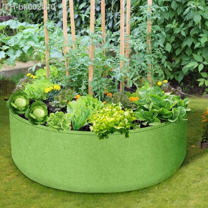 round-plants-growing-bag-raised-plant-bed-garden-flower-planter-elevated-vegetable-box-planting-grow-bag-10-15-50-100-gallon