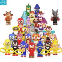 【จัดส่งเร็ว】 Legoing Minifigures โลหะโซนิคการ์ตูนการ์ตูน Amy Rose เงาของเล่นเรื่อง Nakkurusu บล็อกตัวต่อ Kids Toys【cod】