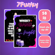 Bộ Bài Drink More, Phiên Bản Whisky Drinking Game Dành Cho Cặp Đôi Có Một