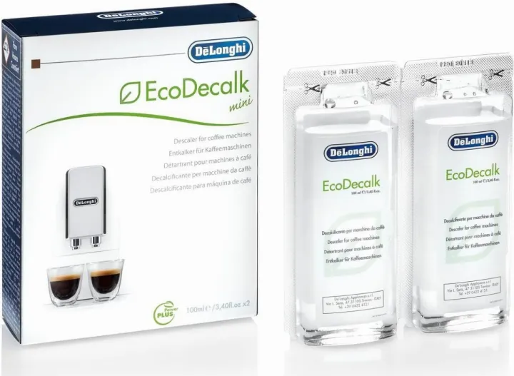 De'Longhi Eco Decalk Natural Coffee Machine Descaler Solution, 100ml