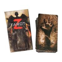 【New-store】 Toy Shoy &amp; Stationers Z Tarot 78ชิ้น/เซ็ต The Dark Themes Oracle Game Friend Family Party เกมเล่นเกมไพ่ทาโรต์แบบพกพา