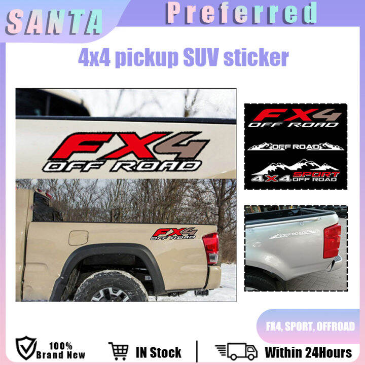4x4 Car Decal Back Window Vinyl Sticker OFF ROAD Stickers Windshield
