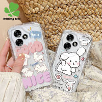 เคสสำหรับ Infinix Hot 30 30i ร้อน30 Hot Play Hot 20 Hot 20i Hot 20 Hot 20 Hot 20 Play Hot 12 Hot 10 Lite 10 Play ร้อน11 Play ร้อน9 Pro Hot 9 Play Hot 9ฝาหลังกันกระแทกขอบลอนเคสลายการ์ตูนรูปสุนัขน่ารัก3D 8 Pro ซิลิโคนนิ่ม