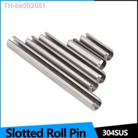 ▧✆ Split Spring Dowel Tension Roll Pin Elastic Cylindrical Cotter Pin Dowel Elastic Cylindrical Slotted Pin 304 Stainless Steel