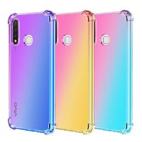 เคสโทรศัพท์VIVO Y50 Y19 (2019) Y20 Y30สี่มุมป้องกันการวางสีเคสมือถือไล่สีเคสโทรศัพท์