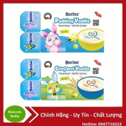 Cháo Sữa Burine Đủ Vị Vani, Bích Quy, Pudding Lốc 6 hộp x50g Date 06 2022