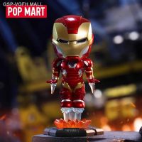 7-9cm Popmart And Marvel Blindbox Marvel Anime Action Figure Iron Man Spider Man Captain America Blind Box Model Collection Toy