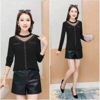 ✢ New mother fall 2022 V is gotten loose big yards of pure show thin render middle-aged and old women fashionable joker long T