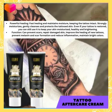 Amazon.com: Healaxis Tattoo Aftercare Healing Cream - Premium Tattoo  Brightener, Moisturizer for Color Enhancement - Organic Tattoo balm, Vegan Tattoo  Care Lotion, Skin Moisturizing Ointment-30ml : Beauty & Personal Care