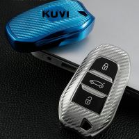 [New Changes]ใหม่ Soft TPU Car Key Case สำหรับ Peugeot 308 408 508 2008 3008 4008 5008 Citroen C4 C4L C6 C3 XR Smart Shell อุปกรณ์เสริม