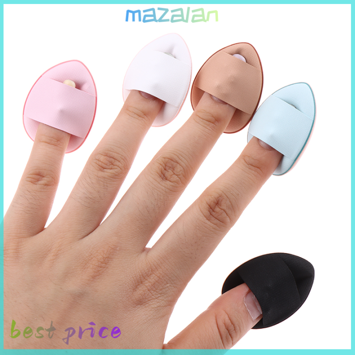 mazalan-1pc-ขนาดเล็กเครื่องสำอางพัฟนิ้วรูปร่าง-thumb-air-cushion-ฟองน้ำแต่งหน้าเครื่องมือ