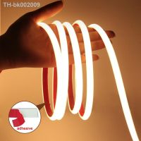 ♘✾✎ 220V Cob Led Neon Tape Adhesive Led Strips Light 288LEDs/m 20M 30M 50M Waterproof Flex Ribbon Lamp Warm Natural White 4500K