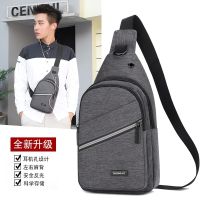 [COD] Fashion chest bag unisex 2020 new mens crossbody all-match Korean version backpack