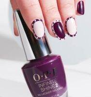 OPI Infinite Shine - O Suzi Mio (ISL V35) ยาทาเล็บสีม่วงเข้ม Eggplant มะเขือม่วง ทาแล้วมือขาวเท้าขาวน้าาา Venice Collection แท้ ?%