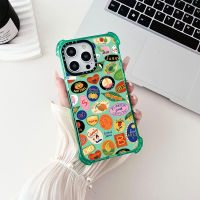 เคสโทรศัพท์มือถือแบบนิ่ม TPU ใส กันกระแทก แข็งแรงมาก สําหรับ iPhone 15 Pro max 14 promax 13 12 11 XS XR XSMAX 7G SE2020 7 Plus [XF342]