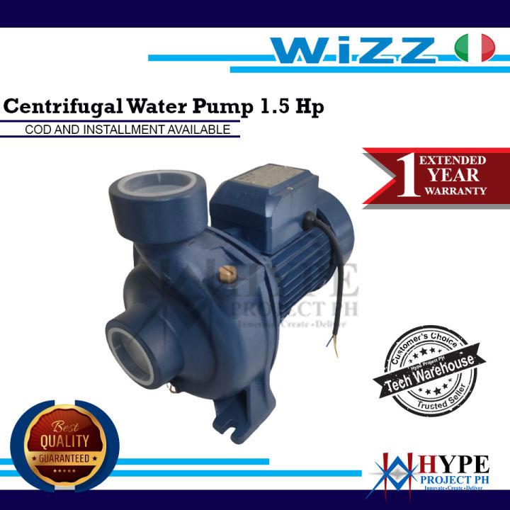 Wizz Centrifugal Electric Water Pump 1.5 Hp | Lazada PH