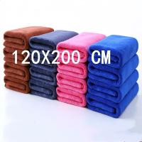 hotx 【cw】 Thickened bath towel super size soft high absorption and quick drying sports travel non-fading