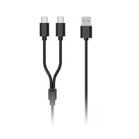 2 in 1 Charging Cable USB Charging Cable for PS VR2 PS5 Handle Type-C Interface Game Accessories