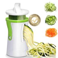 Portable Spiralizer Peeler Slicer Vegetable Fruit Potato Grater Carrot Cucumber Grater Handheld Vegetable Cutter Salad Tool