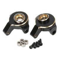 2Pcs Brass Steering Knuckles Steering Cup for 1/24 RC Crawler Car Axial SCX24 90081 AXI00001 AXI00002 Kit