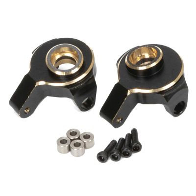 2Pcs Brass Steering Knuckles Steering Cup for 1/24 RC Crawler Car Axial SCX24 90081 AXI00001 AXI00002 Accessories
