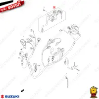 ชุดสวิตช์กุญแจ LOCK ASSY, STEERING แท้ Suzuki Shogun 125 Fi EPI Fi / Hayate 125 Fi โฉมแรก