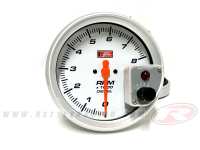 (AUTO GAUGE)วัดรอบRPMดีเซล ขนาด 5″นิ้ว แบบมีชิบไลท์ (หน้าขาว)