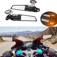 Adjustable Rotating Rearview Mirrors For Suzuki GSX1300R GSX650F GSX-R GSXR 600 750 1000 Motorcycle Mirror Modified Wind Wing