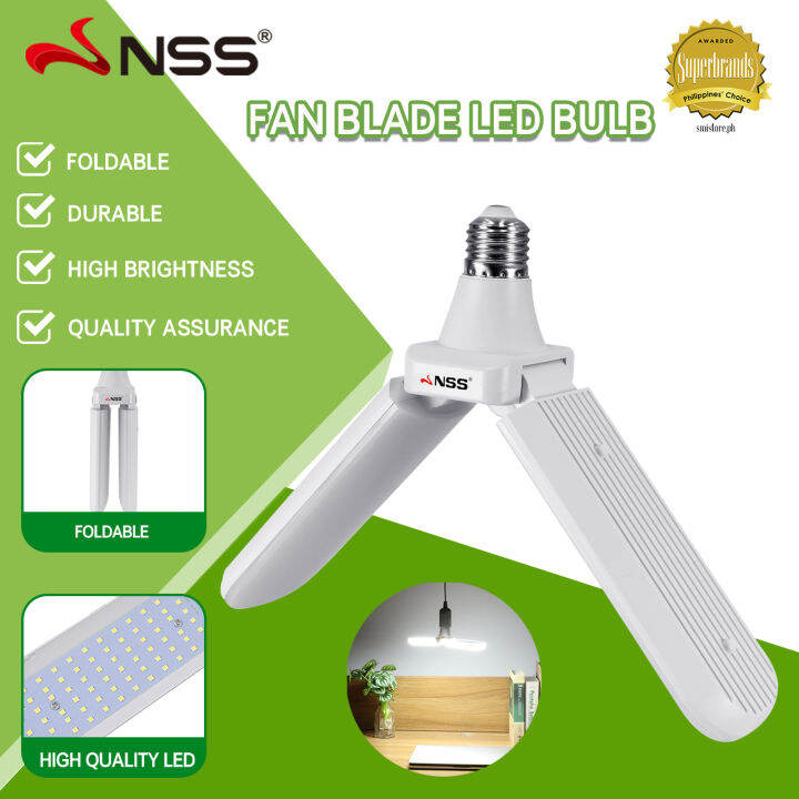 NSS double light bulb 30W 6500K, 1954 Lumen Foldable LED lights for ...