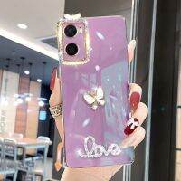 เคสโทรศัพท์สำหรับ OPPO A96 A76 Reno 7 5G A54 A94 ผีเสื้อเพชร