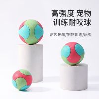 【cw】 Cross-Border Toys TPR Bite-Resistant Elastic Ball Dog Relieving Boredom Medium and Large Dog Molar Bite Dog Toy ！