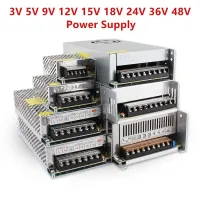 หม้อแปลงไฟฟ้า5V 12V 24V 220V 12V 1A 2A 3A 10A 15A 20A 3V 5V 9V 15V 18V 24V 24V 36V 48V 220V ถึง110ตัวแปลง V