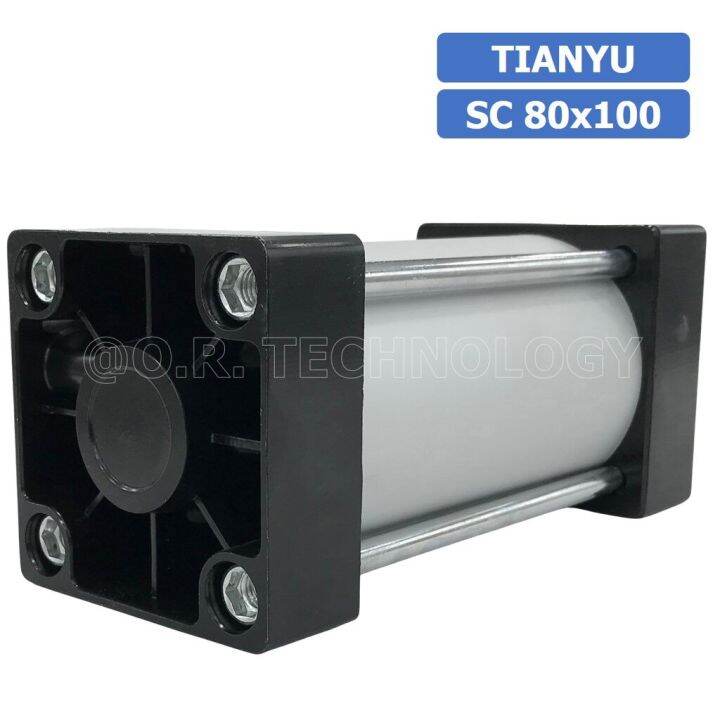 1ชิ้น-sc-80x100-กระบอกลม-รุ่นมาตรฐาน-กระบอกลม-4-เสา-standard-cylinder-air-pneumatic-แบบสี่เสา