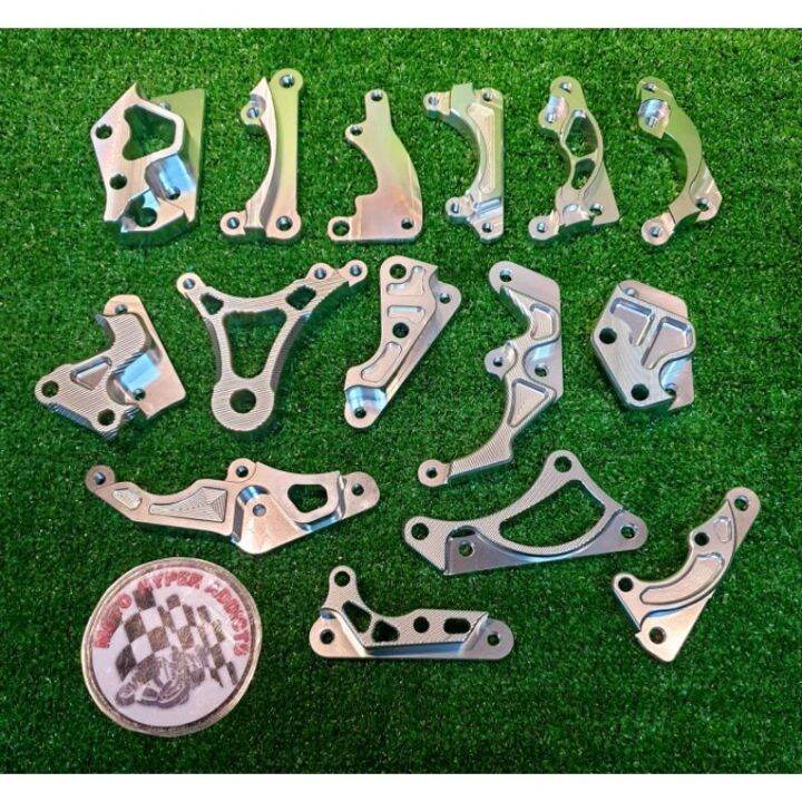 4POT/ 2POT/ NGO MACHINED CALIPER BRACKETS MIO NMAX AEROX RAIDER150