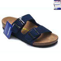 【withbox+bag】Birkenstock Arizona Mens Womens Shoes Double Buckle Beach Sandals Cork SlippersCork Comfort Slippers