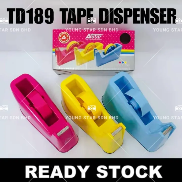 Astar Fancy Colourful Tape Dispenser TD189 Lazada