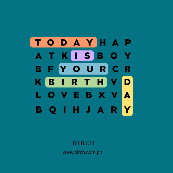 Today Is Your Birthday | Lazada PH
