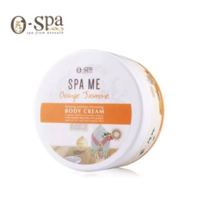 O-Spa Natural SPA ME Body Cream - Orange Jasmine  200 ml โอสปา บอดี้ครีม ครีมบำรุงผิว กลิ่นดอกแก้ว  200ml
