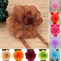 1/2Pc Peony Flower Curtain Clip-On Curtain Strap Tie Backs Holdbacks Curtain Curtain Accessories Decor Polyester Straps New